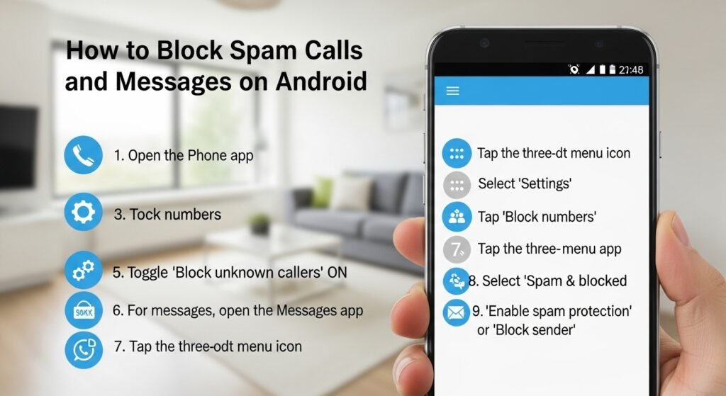Spam Calls  Messages  Android